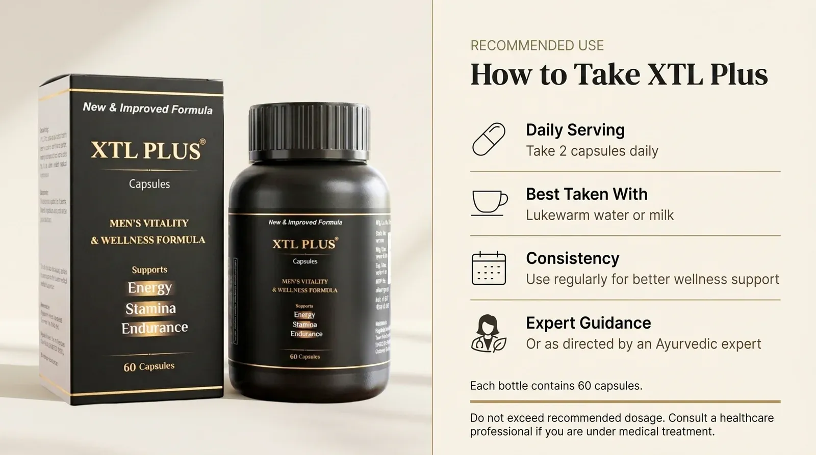 how to use xtl plus capsule