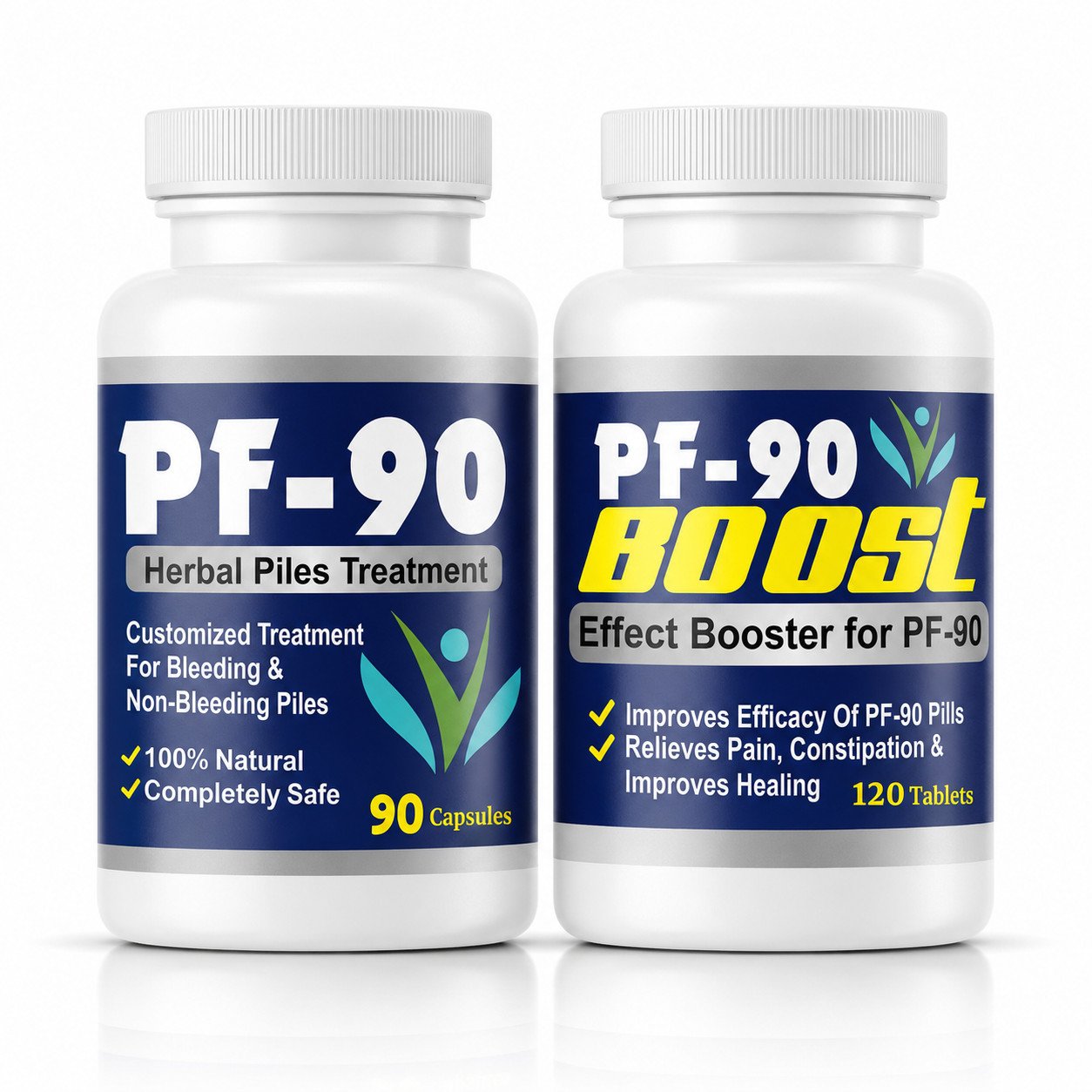PF-90 Combo Pack (PF90 Capsules + Boost Tablets)