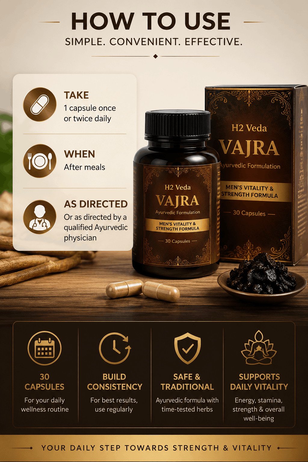 vajra capsules dosage